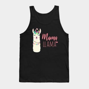 MAMA LLAMA lovely mother funny gift Tank Top